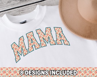 Mama Png, Floral Mama Retro PNG, Summer Mama Png, Mama sublimation, Retro Png, Retro Mama Png, Vintage Mama Png, Sublimation Design, mama
