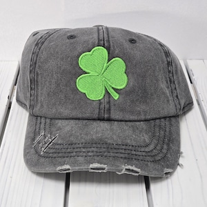 3 Leaf Clover Hat Shamrock hat St Patrick's Day hat Luck of the Irish hat St Patty's Hat Lucky hat green clover Irish clover hat bild 7