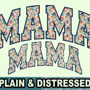 Mama Png Floral Mama Retro PNG Summer Mama Png Mama - Etsy