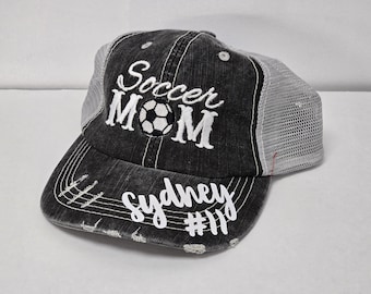 Soccer Mom Hat | Soccer Hat | Soccer Mom Cap | Soccer Cap |trucker hat | Soccer Mom | Soccer | Mom gift | Mother's Day Gift | custom soccer