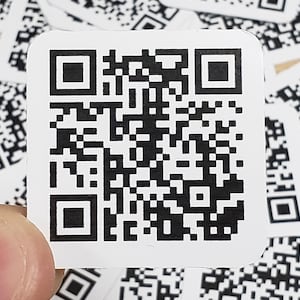 Rick Roll funny prank Video link readable QR Code pattern | Greeting Card