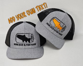Fishing hat for dad fishing hat for husband fishing gift for him for fathers day gift for fly fishing  Women Want me fish fear me hat