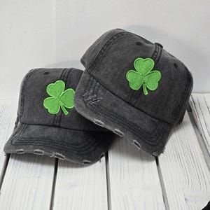 3 Leaf Clover Hat Shamrock hat St Patrick's Day hat Luck of the Irish hat St Patty's Hat Lucky hat green clover Irish clover hat bild 6