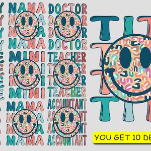 Retro titi png design boho titi tshirt design titi vintage shirt design png titi sweatshirt design png titi retro tshirt titi svg design