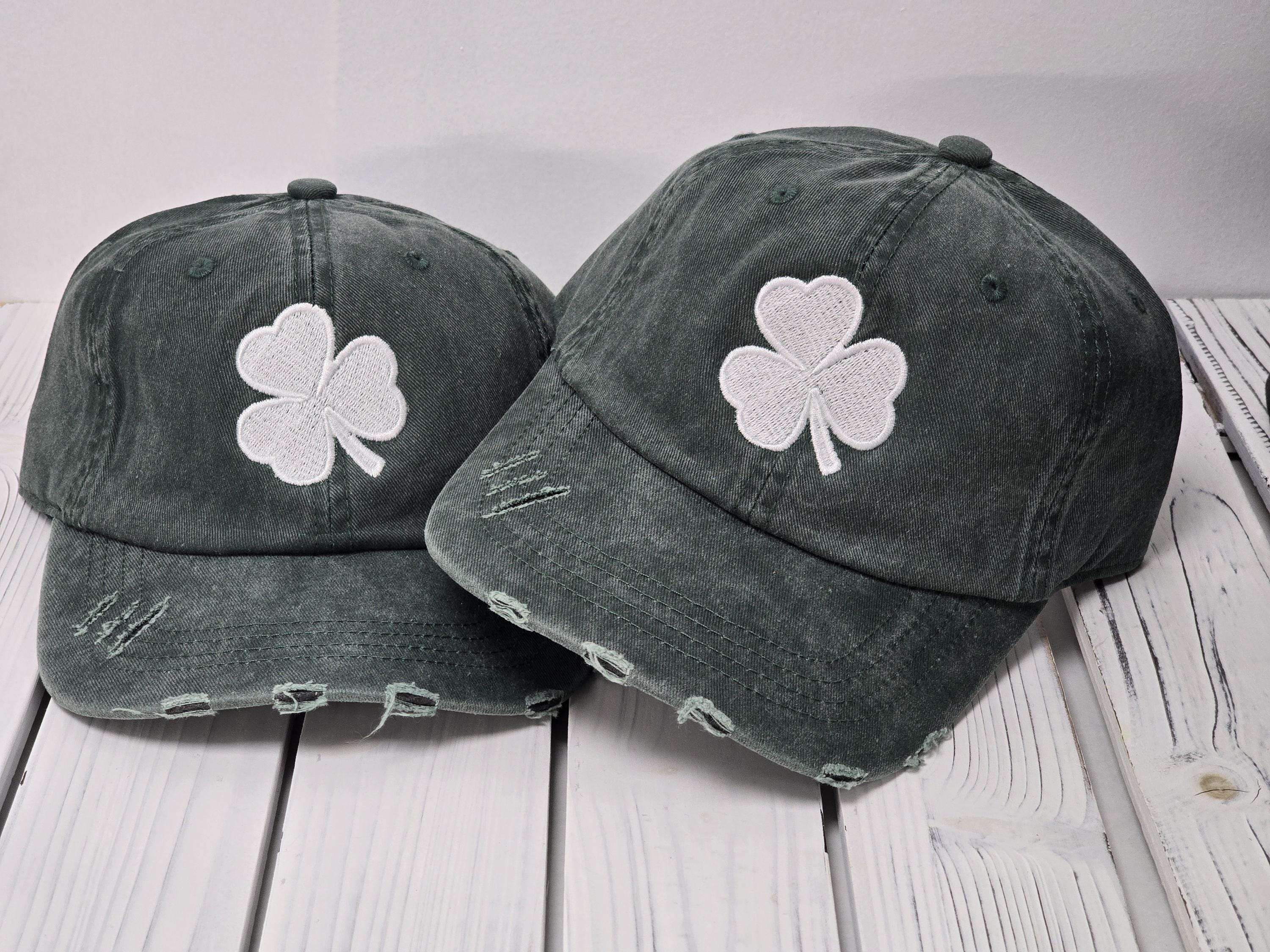 3 Leaf Clover Hat Shamrock hat St Patrick's Day hat Luck of the Irish hat St Patty's Hat Lucky hat green clover Irish clover hat