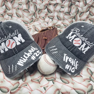 Baseball Mom Hat | Baseball Hat | Baseball Mom Cap | Baseball Cap |trucker hat | Baseball Mom | baseball | Mom gift | Mother&#39;s Day Gift