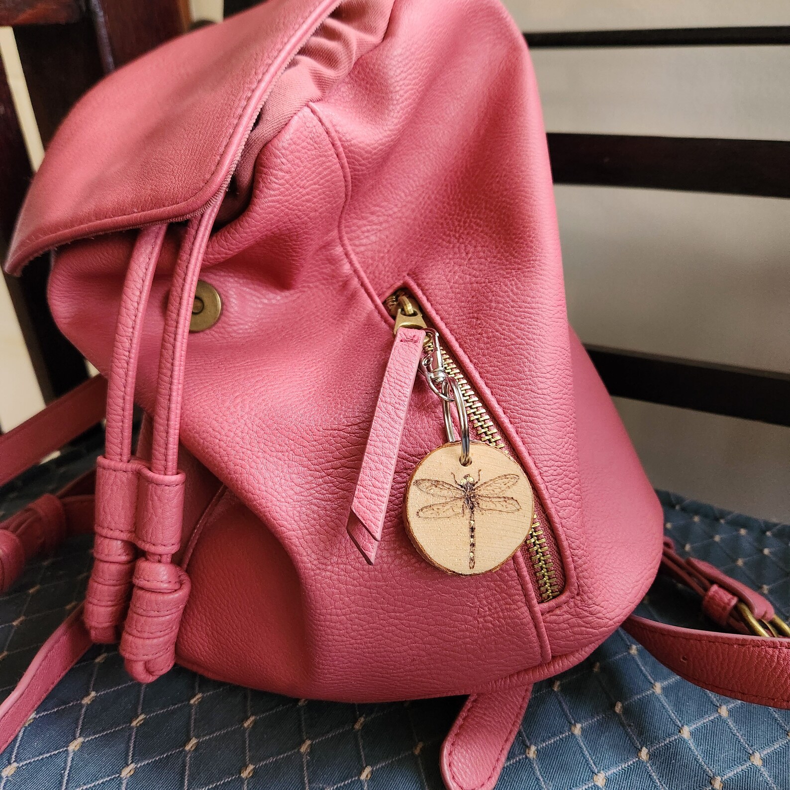 Woodburned Bug Keychains, Bug Lovers Gift, Insect Keychain, Pyrography ...