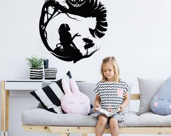 Alice In Wonderland Glow In The Dark Wall Stickers - PVC Vinyl Luminous Decals For Kids' Rooms & Nursery - View #12