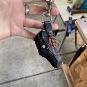 Pony keychain, pony leather keychain, pony hood, horse keychain, antistress toy, gift keychain, pony play hood, leather horse, leather pony