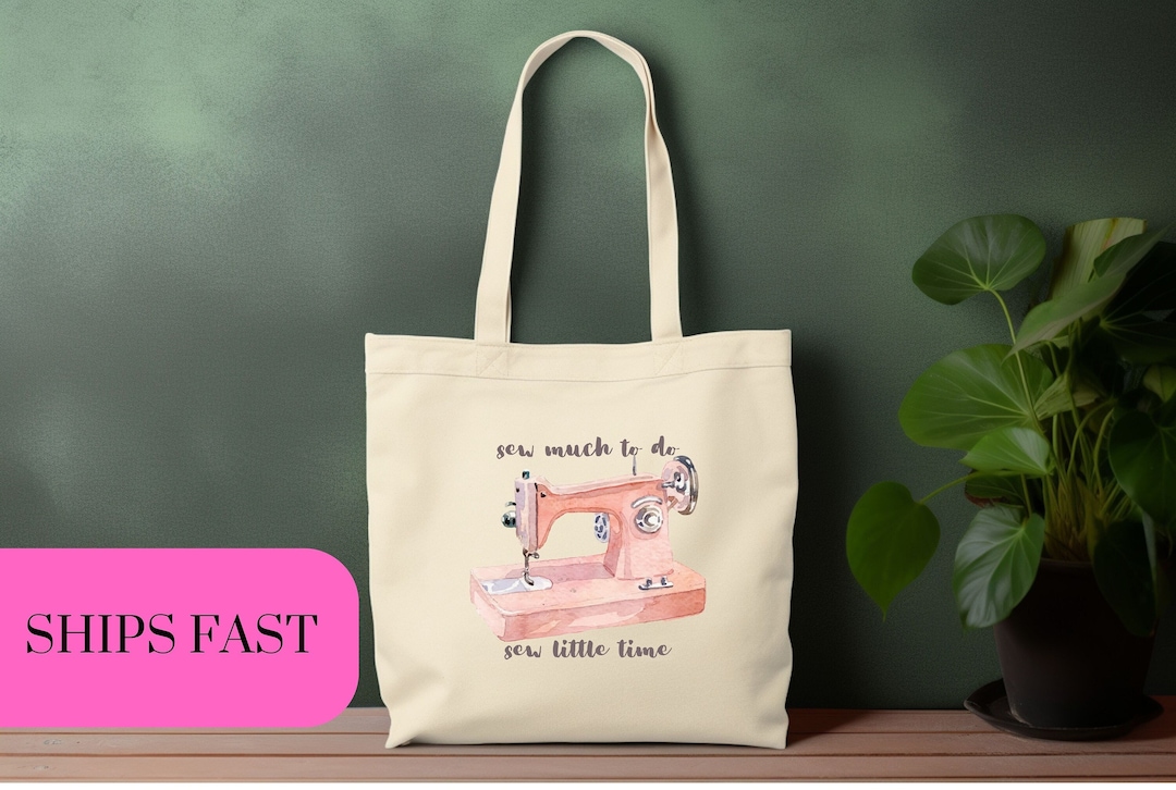 Sew Much to Do Tote Bag Sewing Supplies Bag Gift for Etsy