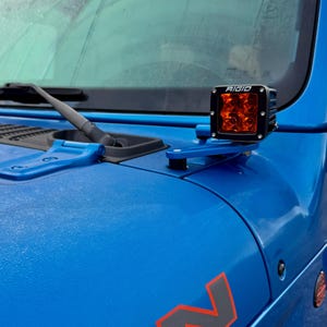 A-Pillar Light Mounts for Jeep JL/JT Wrangler and Gladiator