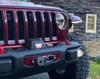 JL/JT Winch Fairlead Adapter for Factory Steel Bumper