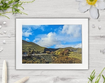Marin Headlands California Mountain Photography Print