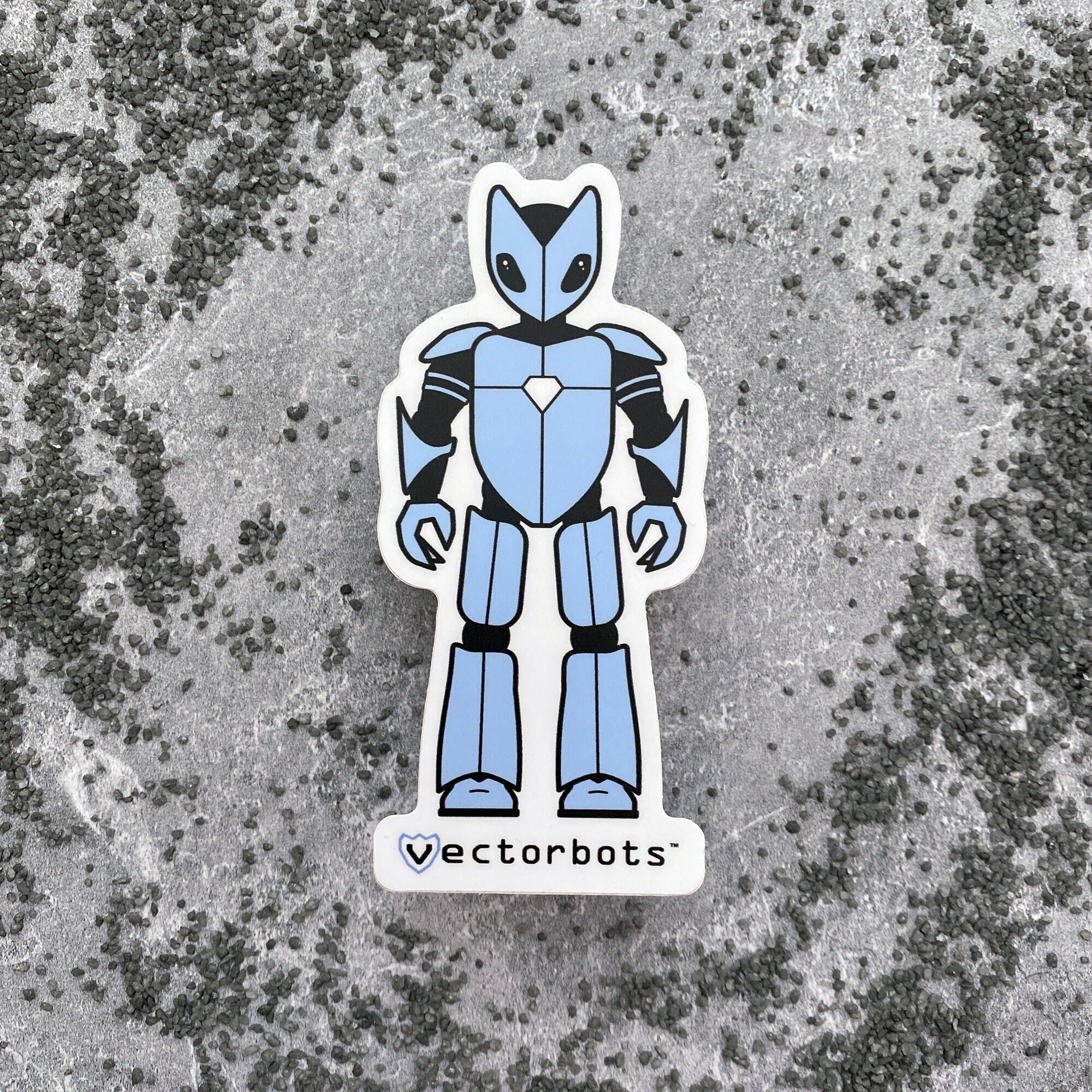 50 Pcs Robot Stickers Pack Lot for Bottle Friend Gift Phone Mug Decal E24S