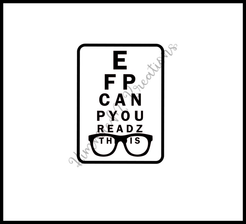 Eye Chart Svg 
