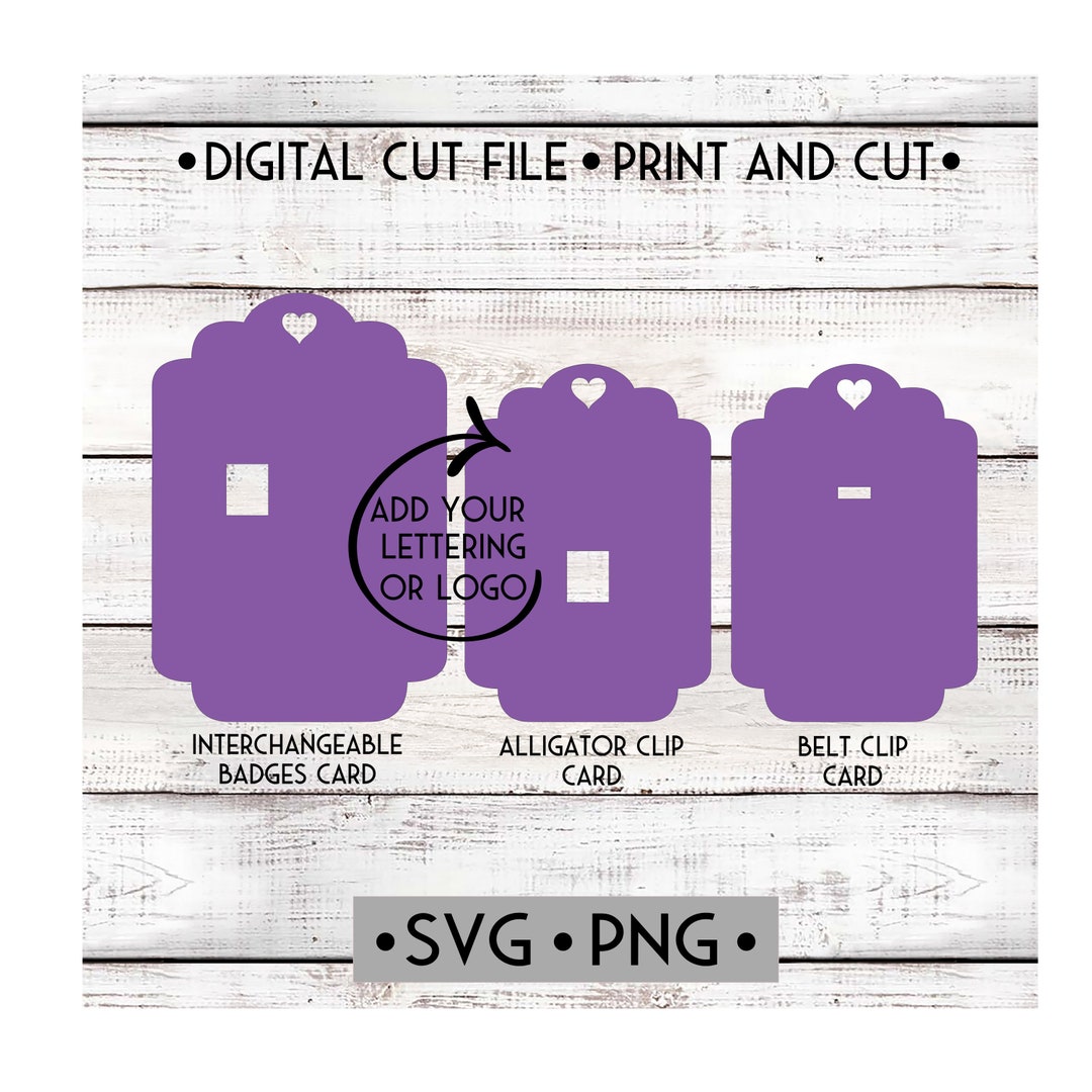 Ultimate Badge Reel Display Template Bundle Badge Reel Card Etsy