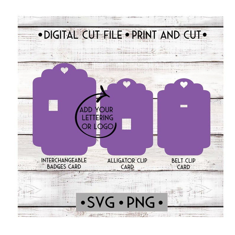 Ultimate Badge Reel Display Template Bundle Badge Reel Card Etsy