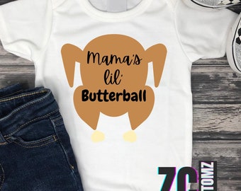 Mama's Lil Butterball, Thanksgiving Tshirt, Turkey Shirt, Thanksgiving Shirt, Thanksgiving Tee, Thanksgiving Tee Shirts, Tshirt,