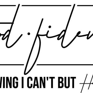 God-fidence SVG