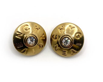 Vintage Givenchy Clip Earrings 1980s