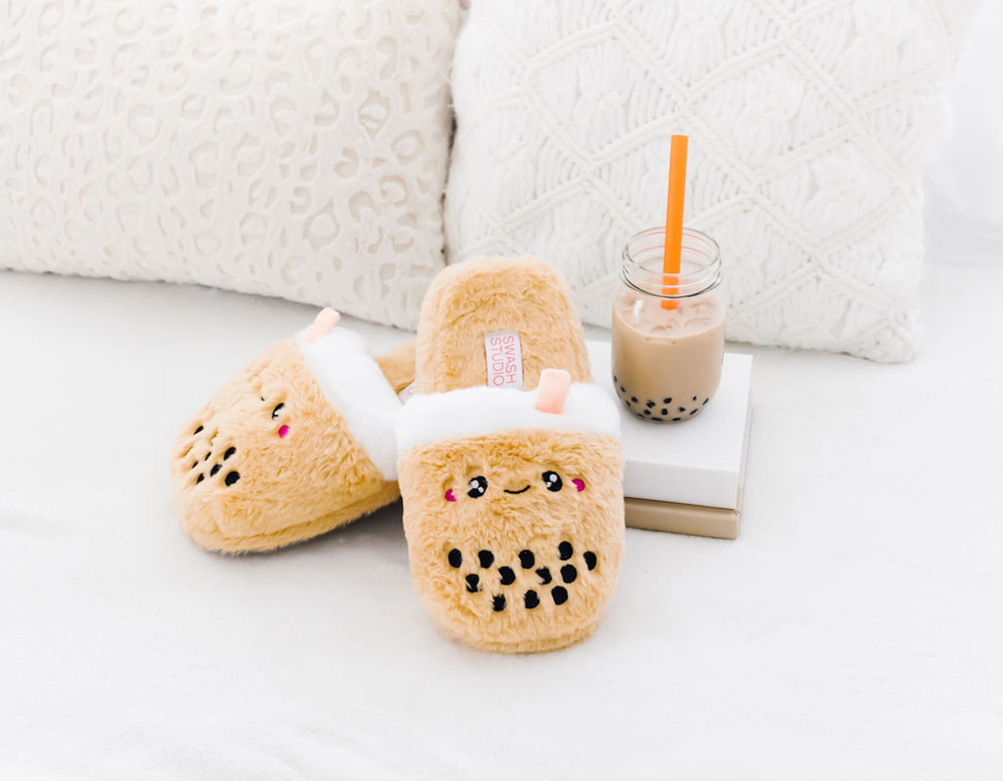 bubble tea slippers