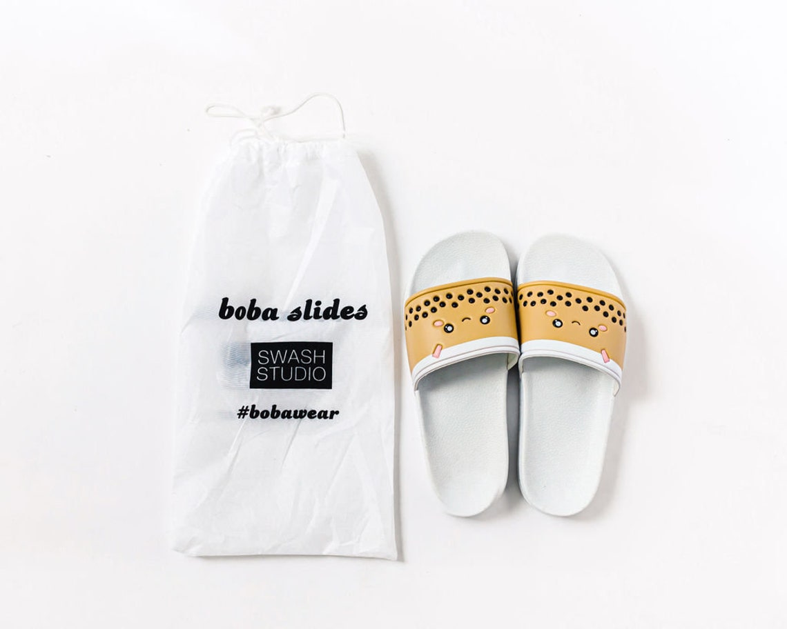 bubble tea slippers