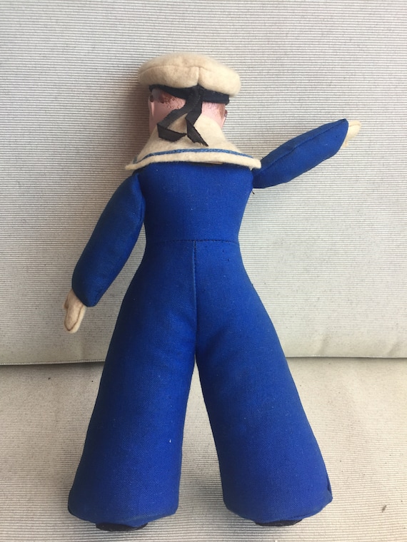 Antique Sailor Doll - Etsy