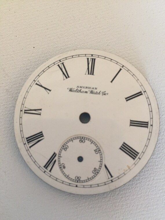 Enamel watch face