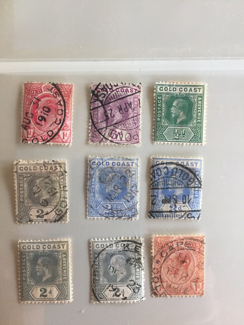 Gold Coast Stamps - Etsy