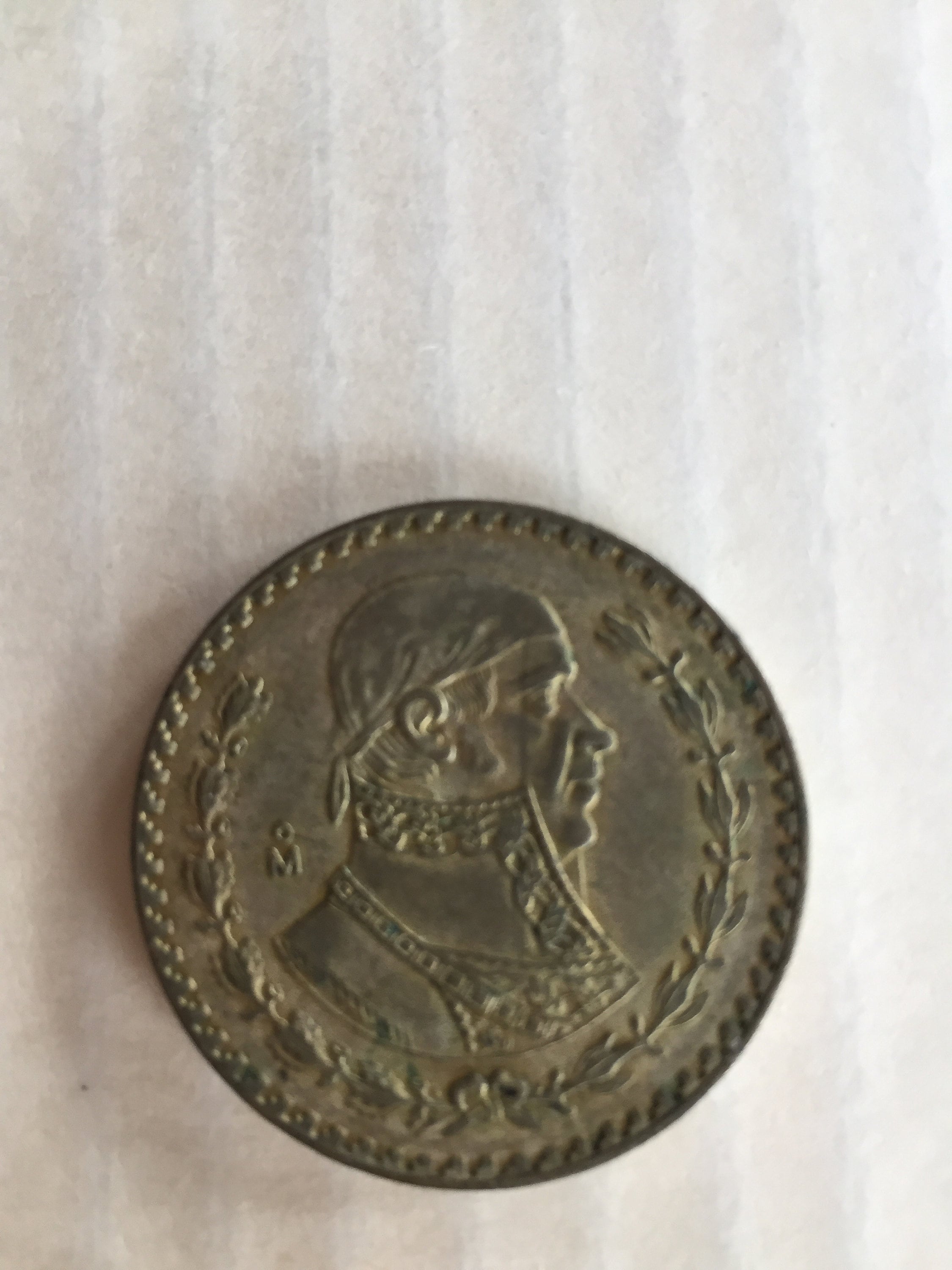 1957 年のメキシコ 1 ペソ銀貨 - Etsy 日本