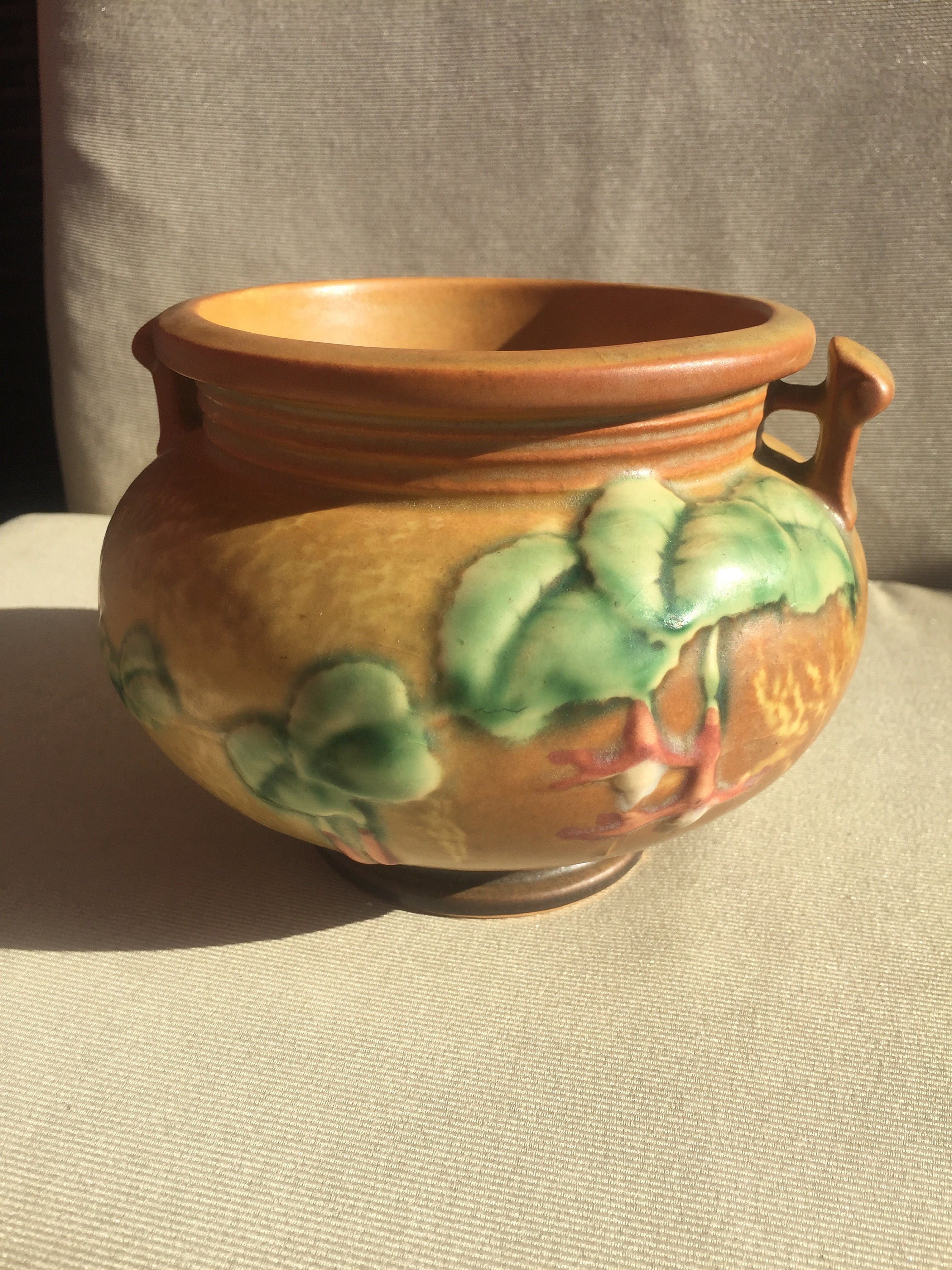 Roseville Fuchsia Vase Etsy