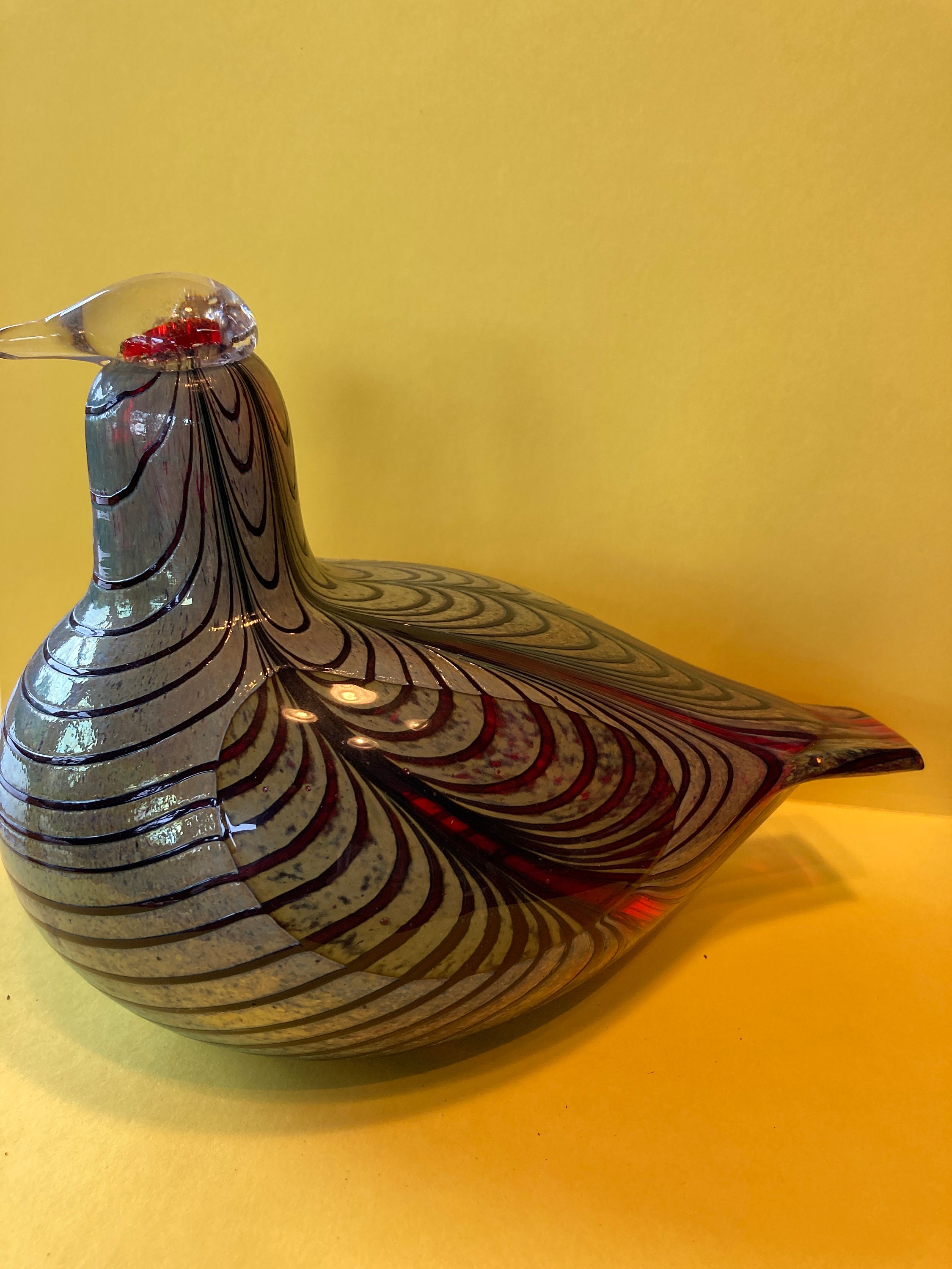 Toikka glass bird