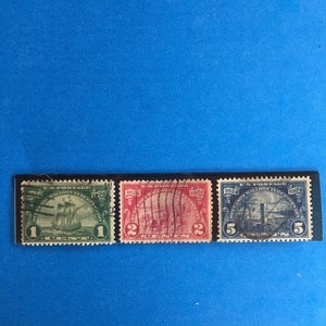 Huguenot Walloon tercentenary stamps