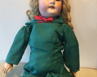 アンティークコンポジションドール - Etsy 日本