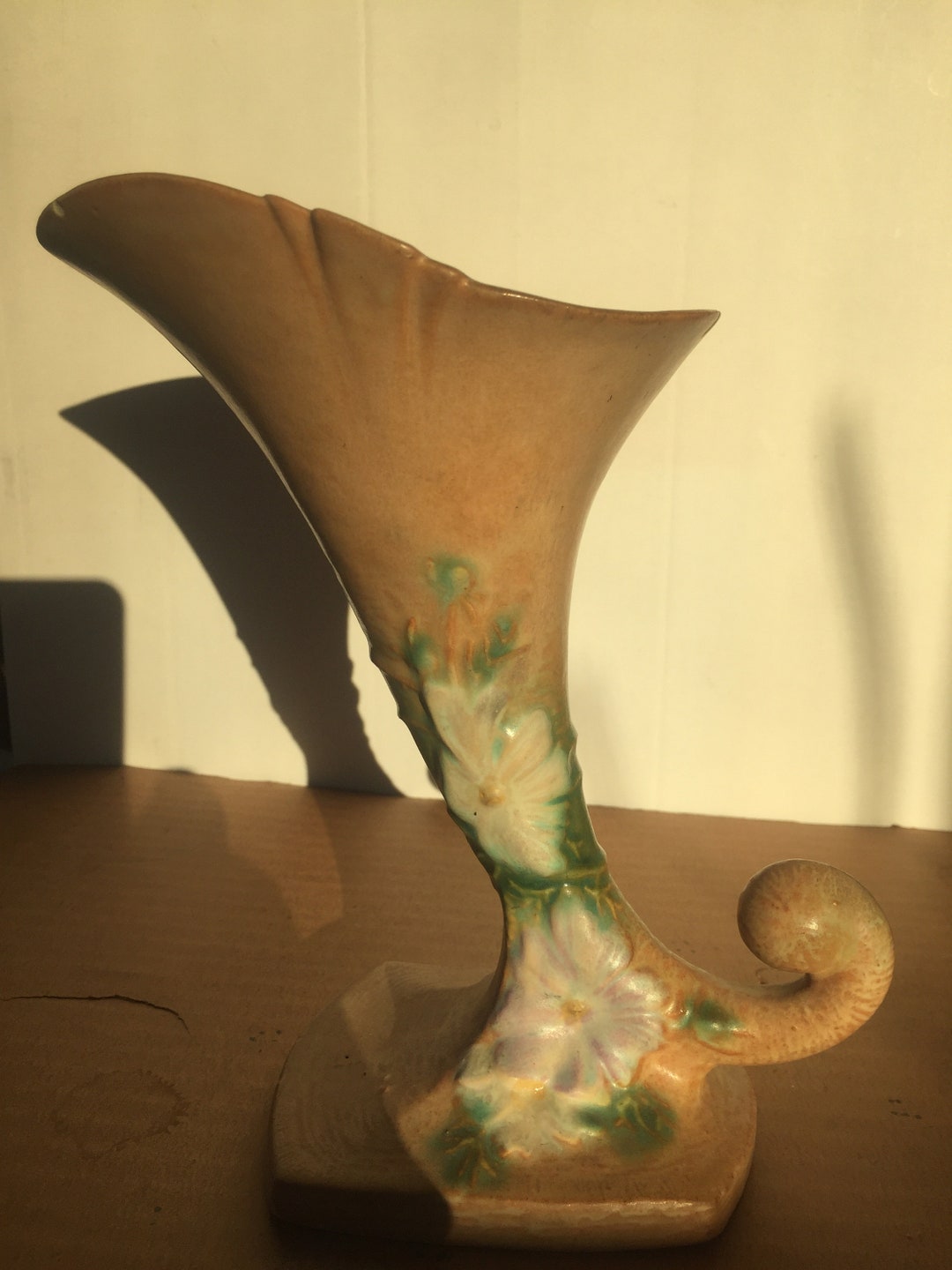 Roseville Cosmos Vase Etsy