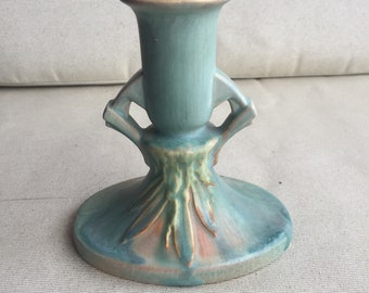 Roseville Moss candle holder