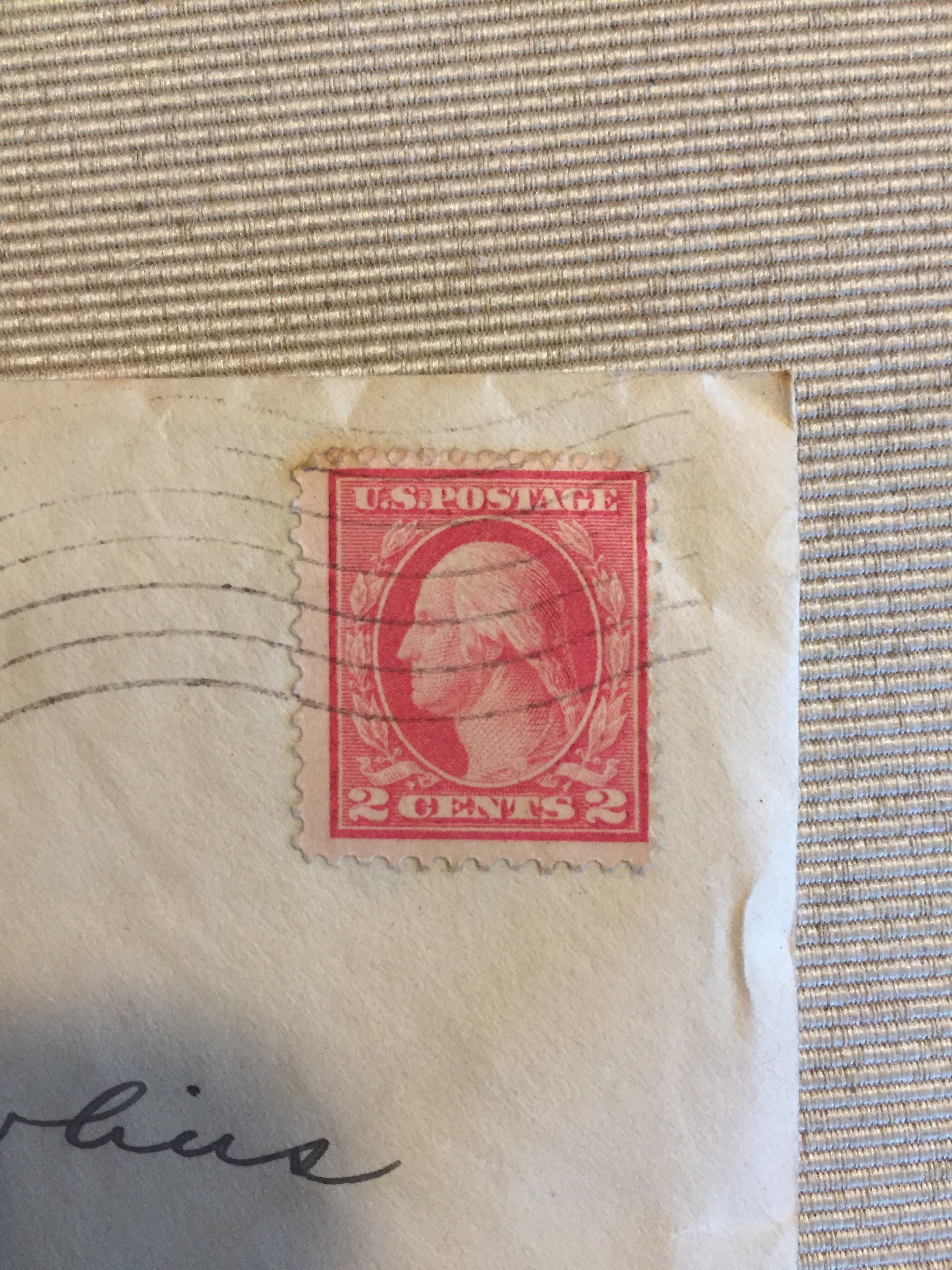 1919 George Washington 2 Cent Stamp - Etsy