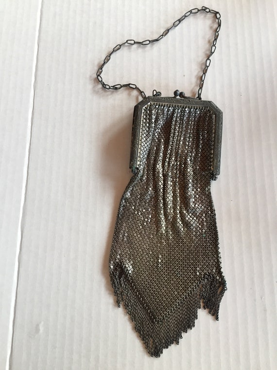 Art Deco mesh purse