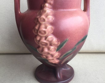 Roseville Foxglove vase