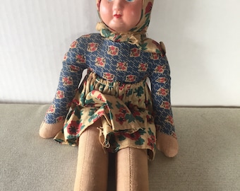 Antique cloth doll