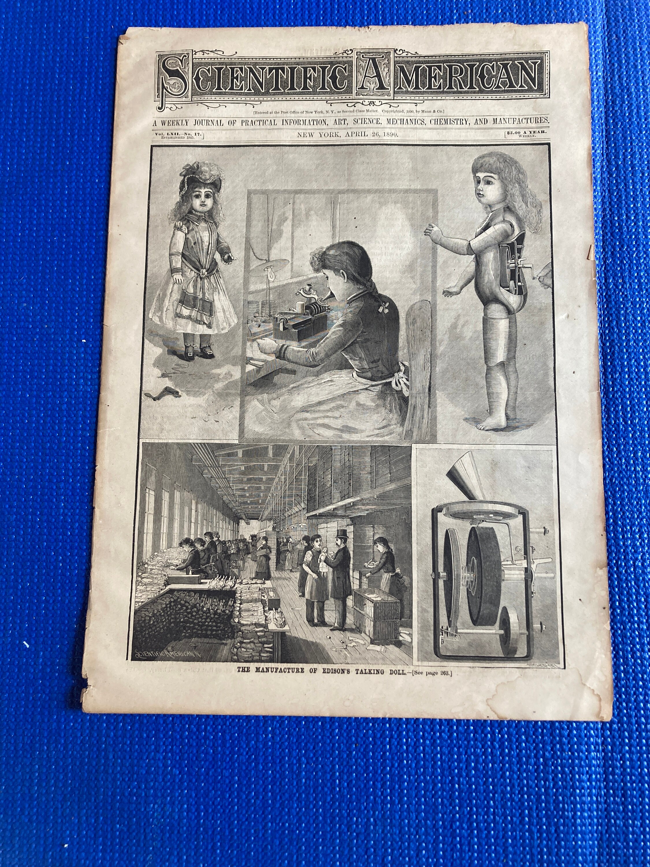 サイエンティフィック・アメリカン 1890年版