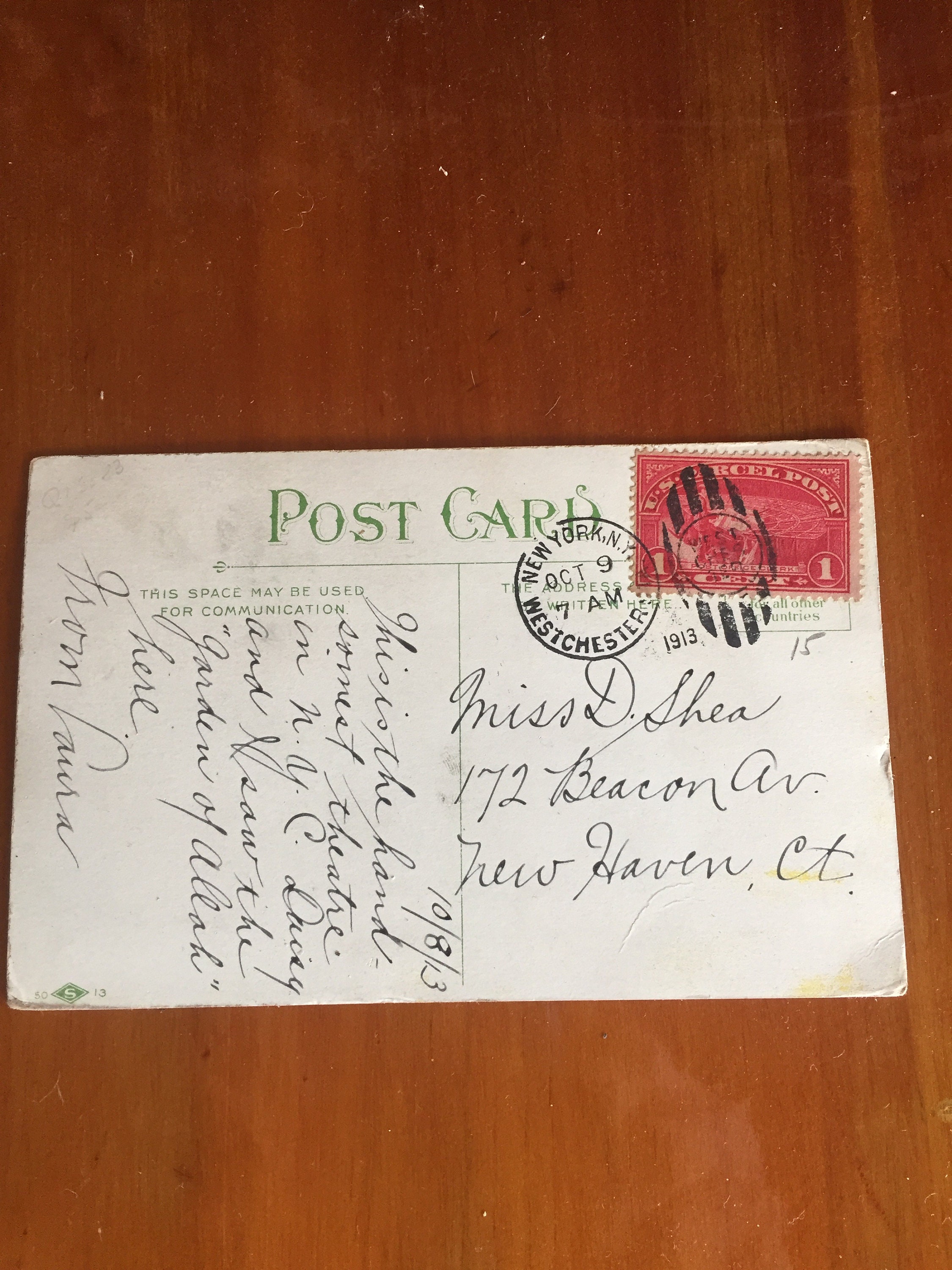 1913 年のニューヨーク市のポストカード - Etsy 日本