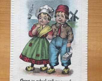 Humorous antique postcard