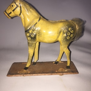 【ヴィンテージ】 飾り用 木製 ミニチュア 木馬 Antique toy horse - Etsy 日本