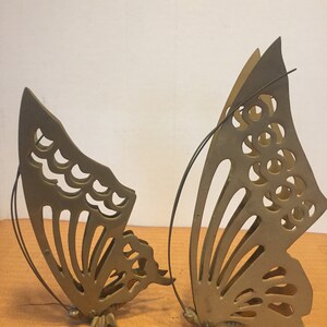 Brass butterflies