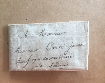 Antique French correspondence