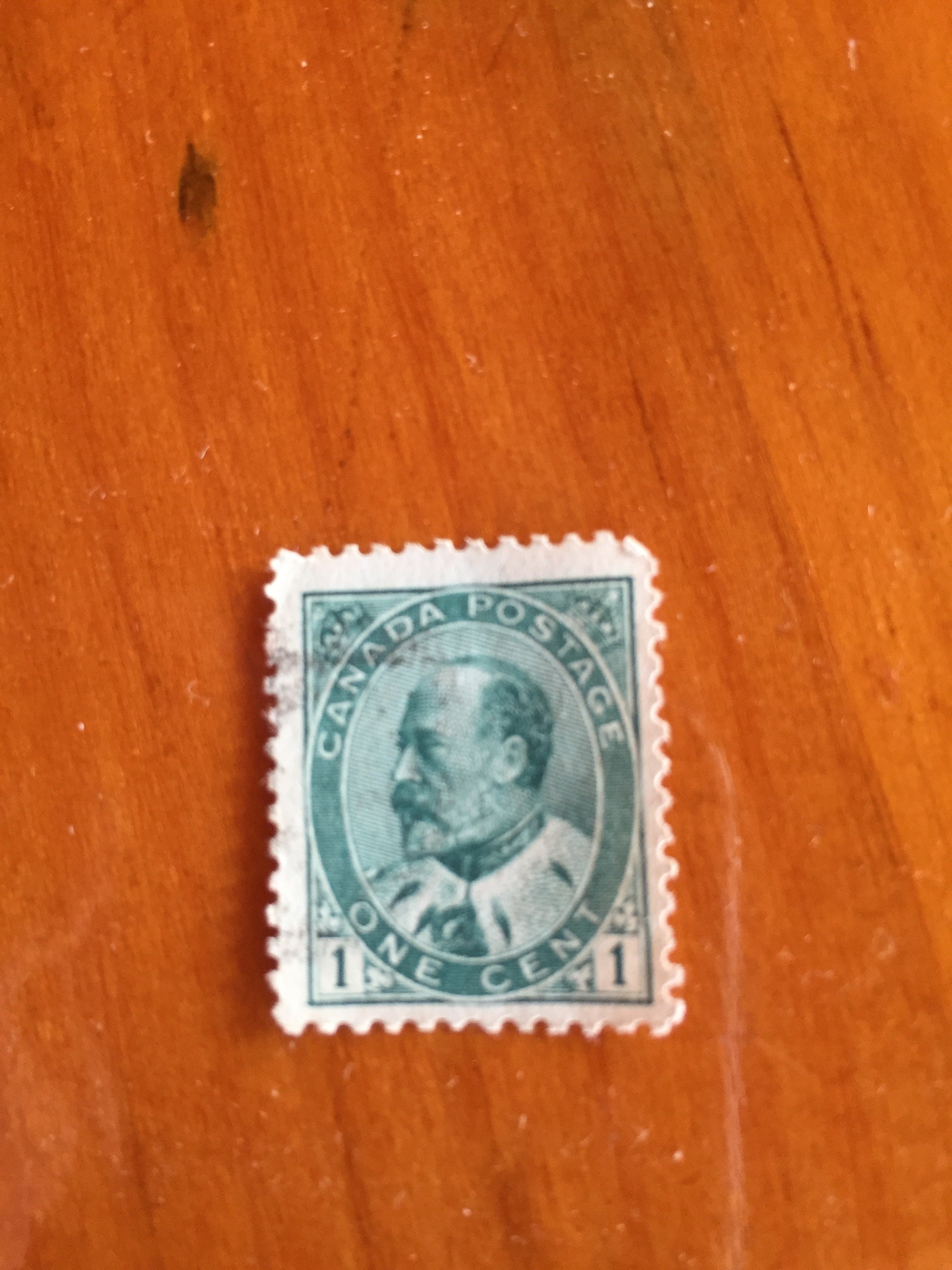 1903年のカナダ1セント切手 - Etsy 日本