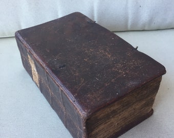 Antique Swedish psalm book from 1760