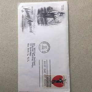 First day cover honoring Johnny Apleseed