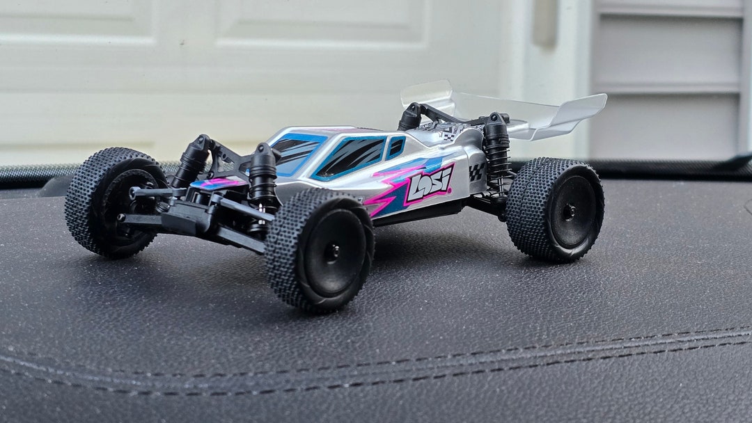 Dadi Ruota Losi Micro B Scala 1/24 RC Buggy &ndash; Pacco Da 5, Scegli Colore